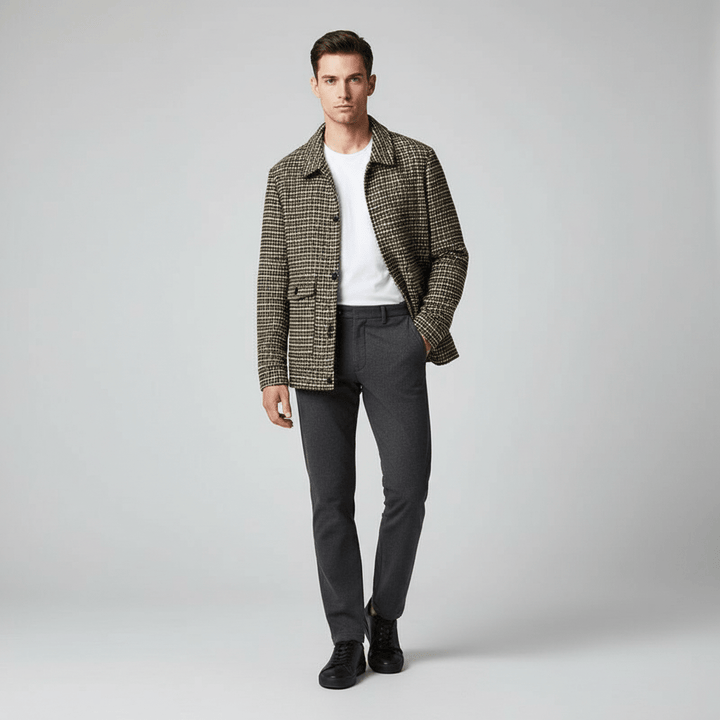 Sorvane Men’s Houndstooth Sport Jacket