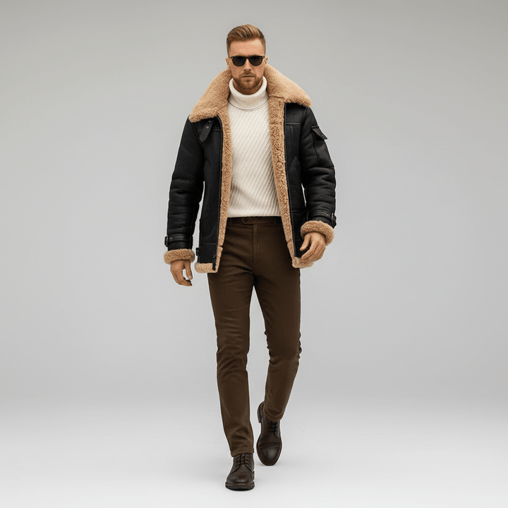 Sorvane Men's Nordic Fur Jacket | Winter
