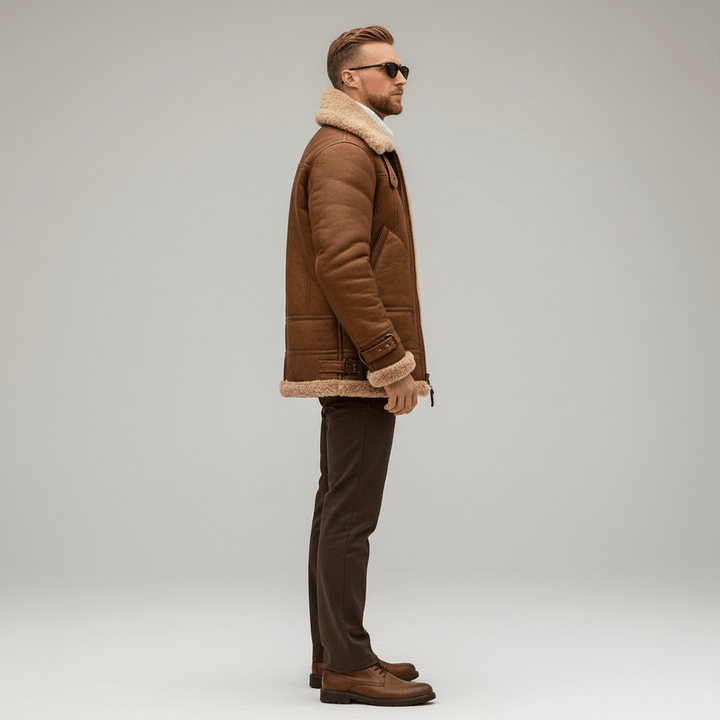 Sorvane Men's Nordic Fur Jacket | Winter
