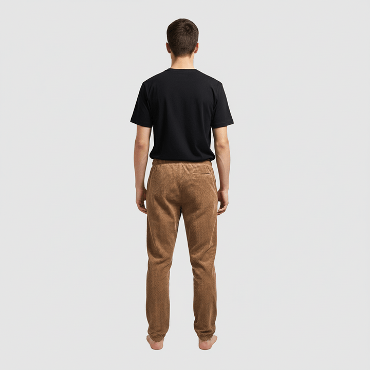 Sorvane Men's Oldtown Corduroy Jogger Sweatpants