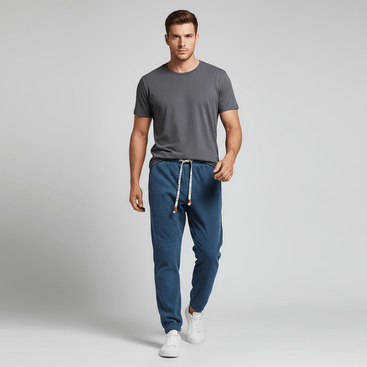 Sorvane Men's Oldtown Corduroy Jogger Sweatpants