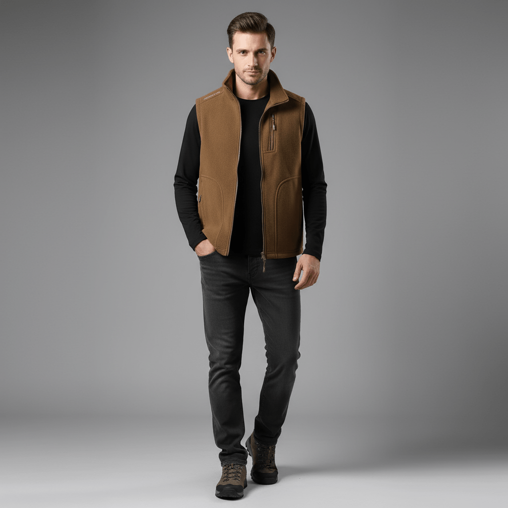 Sorvane Men's Performance Fleece Vest | Winter