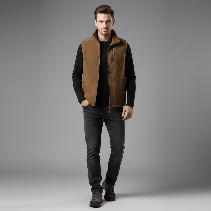 Sorvane Men's Performance Fleece Vest | Winter