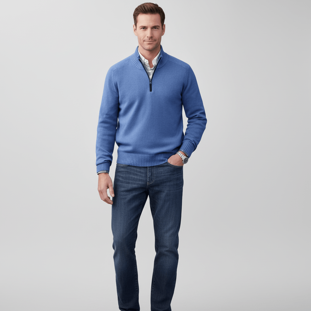 Sorvane Men's Ridgebound Quarter-Zip Sweater | Winter
