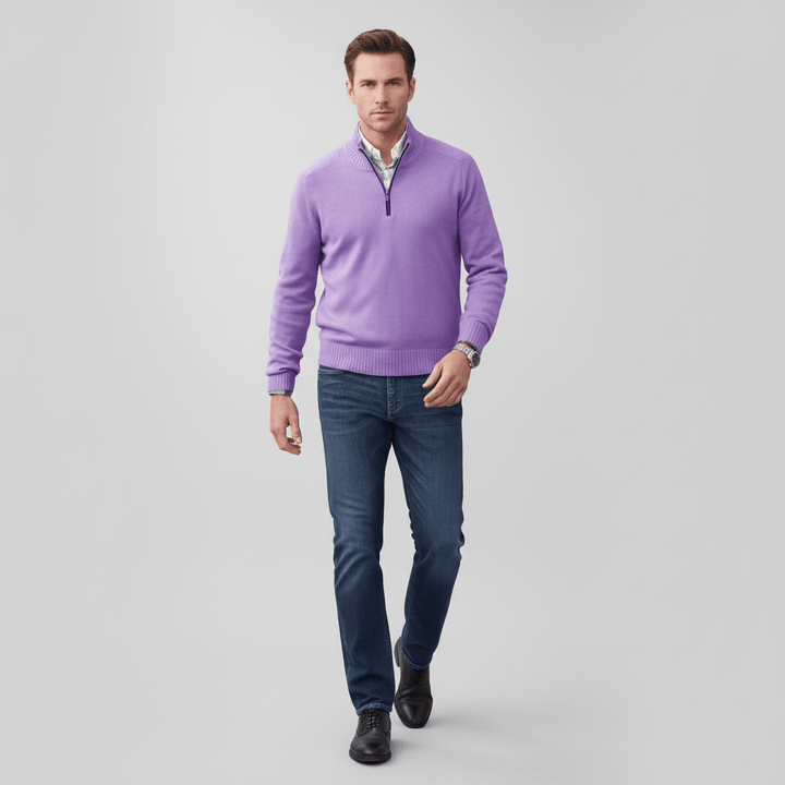 Sorvane Men's Ridgebound Quarter-Zip Sweater | Winter