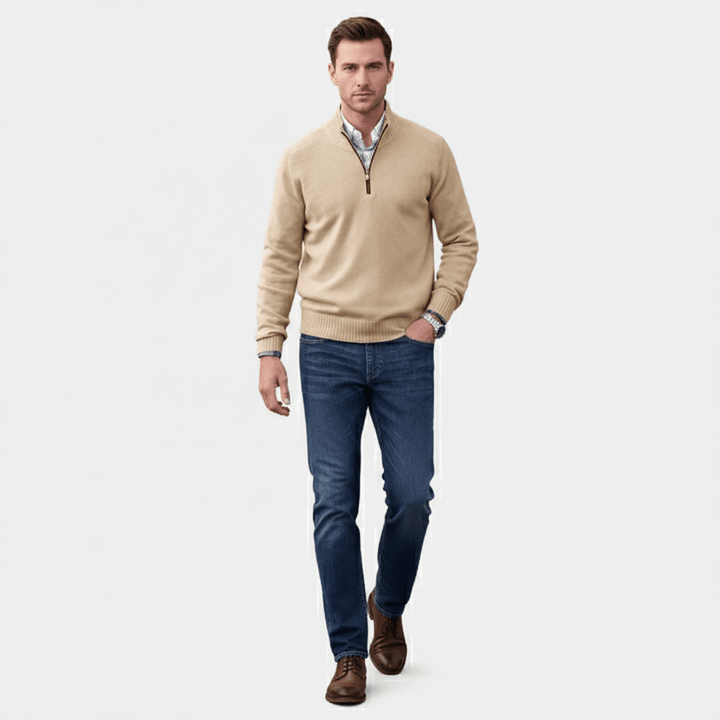Sorvane Men's Ridgebound Quarter-Zip Sweater | Winter