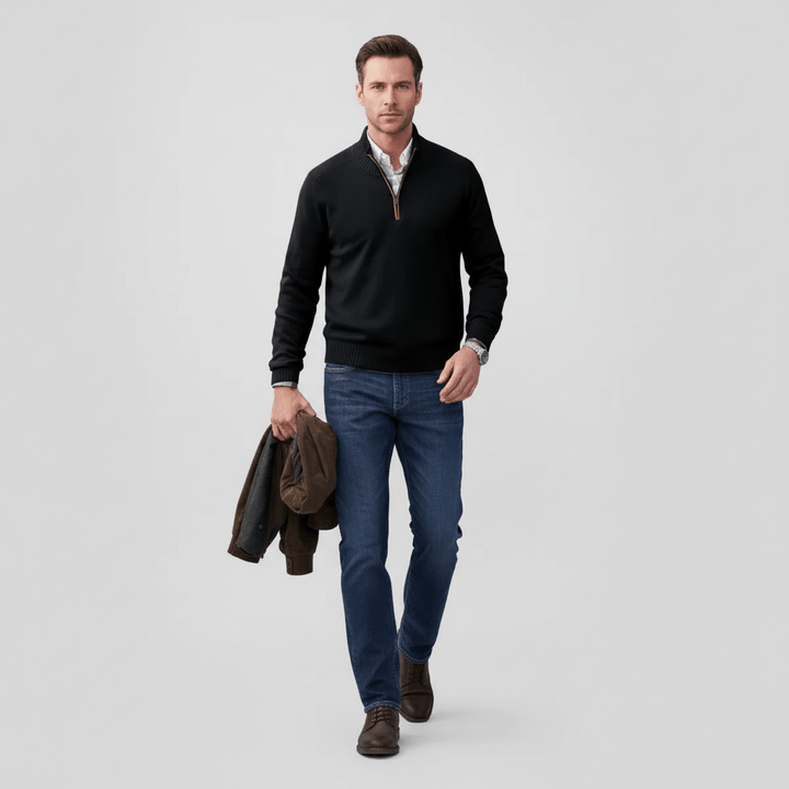 Sorvane Men's Ridgebound Quarter-Zip Sweater | Winter