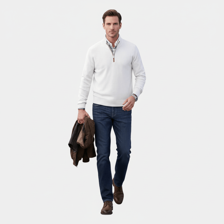 Sorvane Men's Ridgebound Quarter-Zip Sweater | Winter