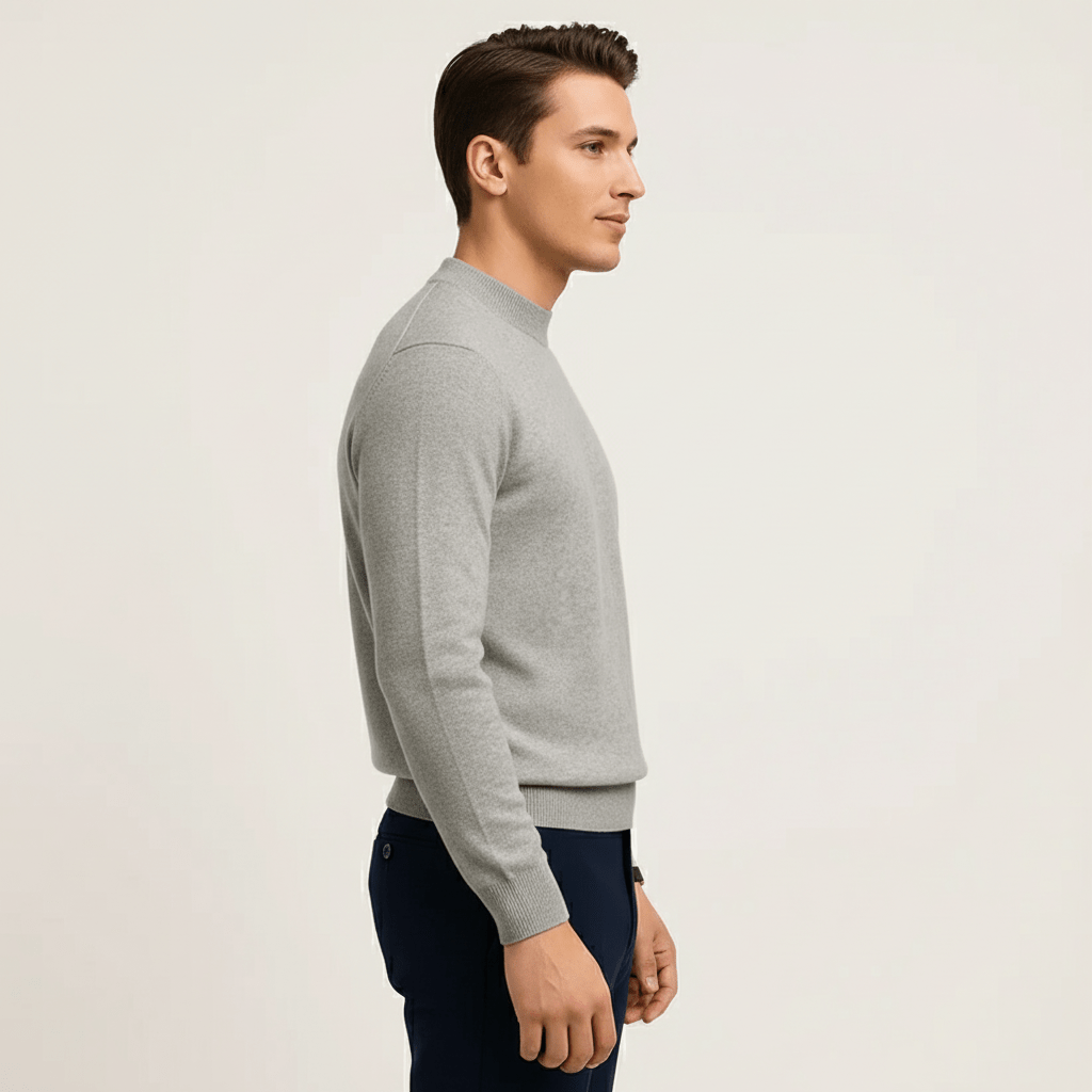 Sorvane Men’s Slim Fit Knit Sweater | Winter