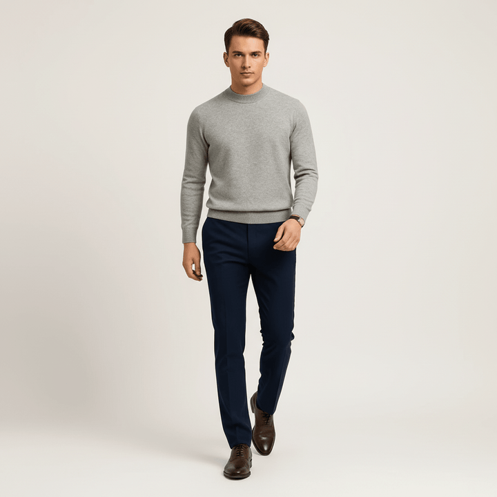 Sorvane Men’s Slim Fit Knit Sweater | Winter