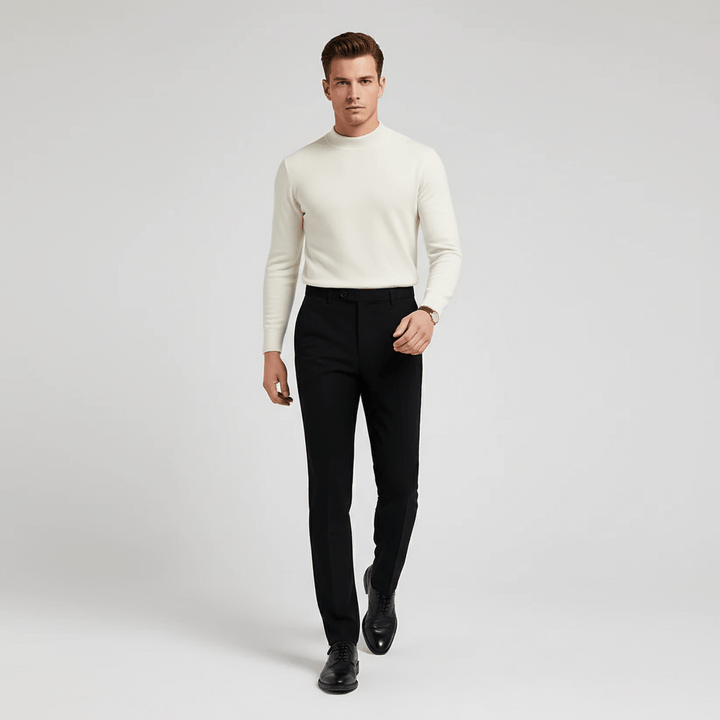 Sorvane Men’s Slim Fit Knit Sweater | Winter