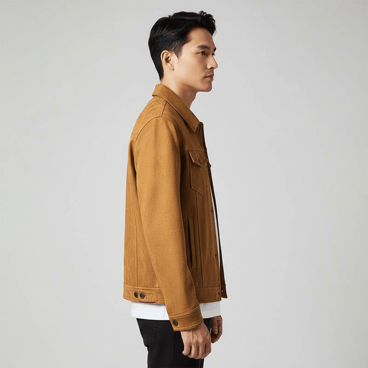 Sorvane Men’s Suede Jacket | Winter