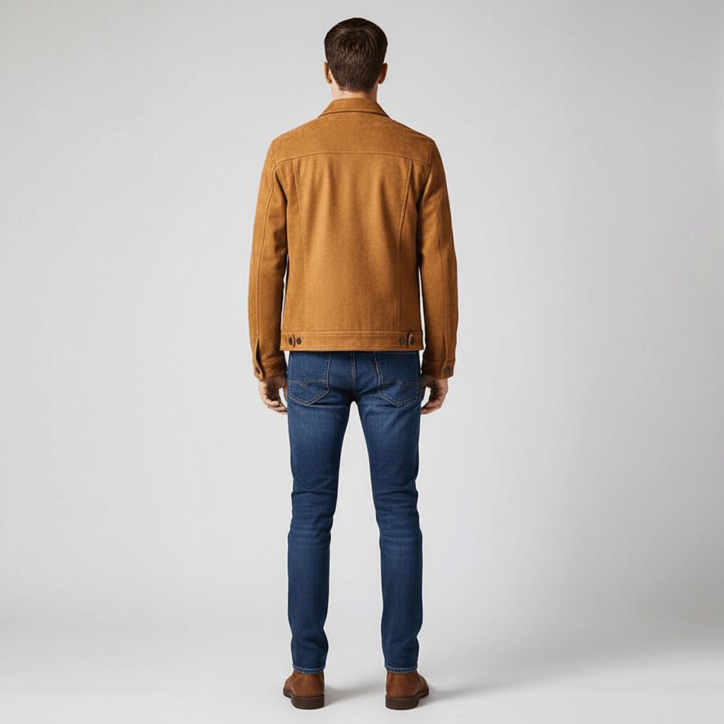 Sorvane Men’s Suede Jacket | Winter