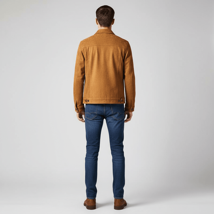 Sorvane Men’s Suede Jacket | Winter