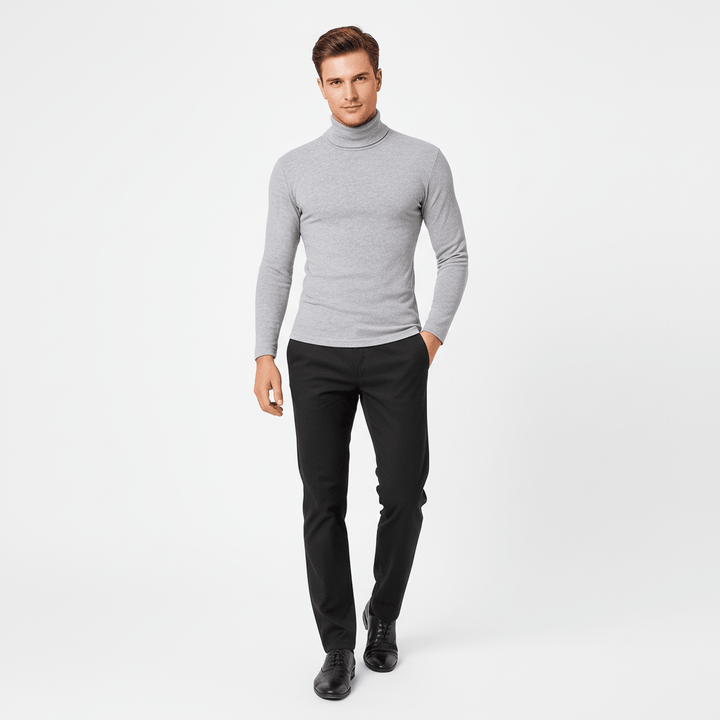 Sorvane Men’s Tailored Turtleneck Sweater | Winter