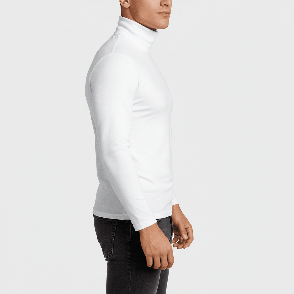 Sorvane Men’s Tailored Turtleneck Sweater | Winter
