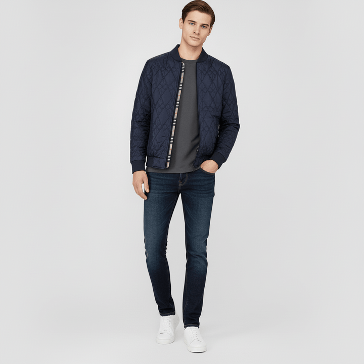 Sorvane Men's Urban Quilted Winter Jacket