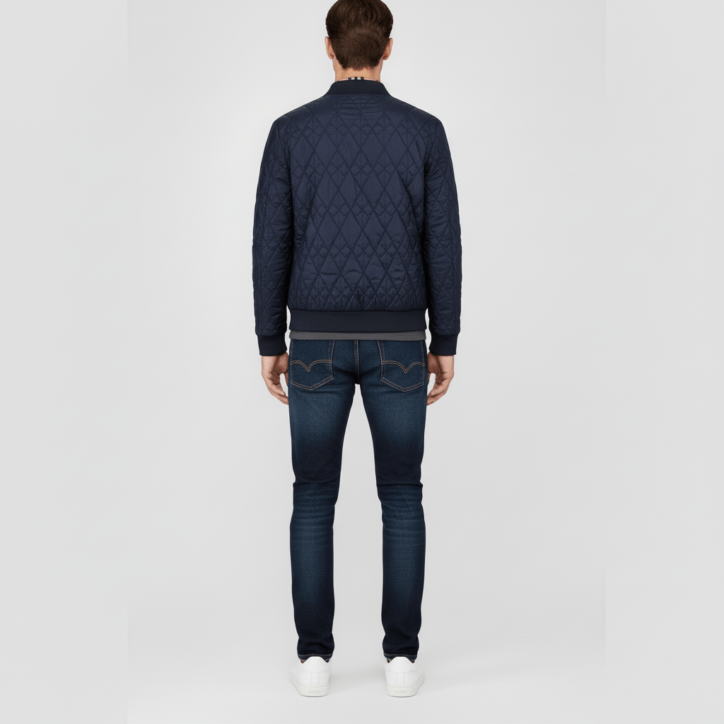 Sorvane Men's Urban Quilted Winter Jacket