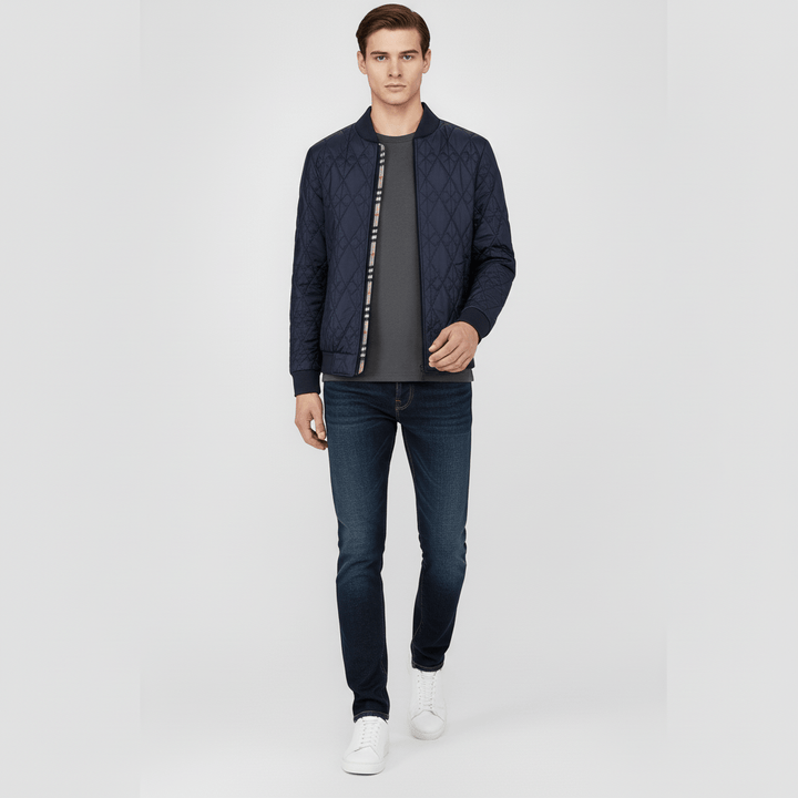 Sorvane Men's Urban Quilted Winter Jacket