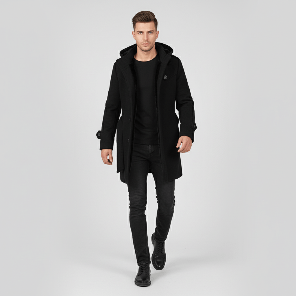 Steelpine Arctic Hooded Trench Coat