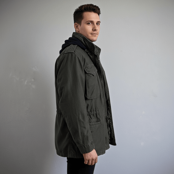 Thalen Men’s Field Jacket Parka | Windbreaker