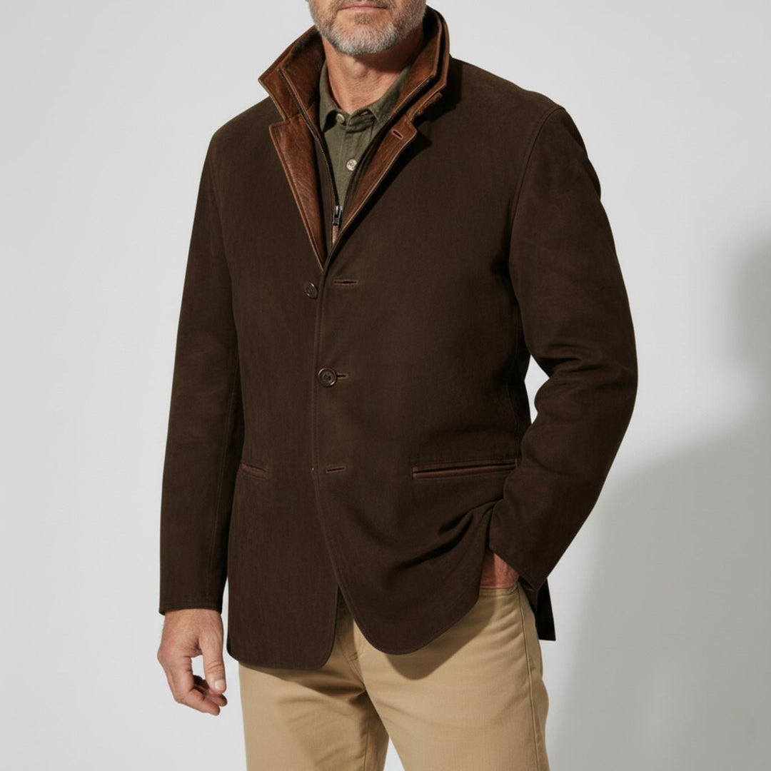 The Arlen Men’s Suede Jacket