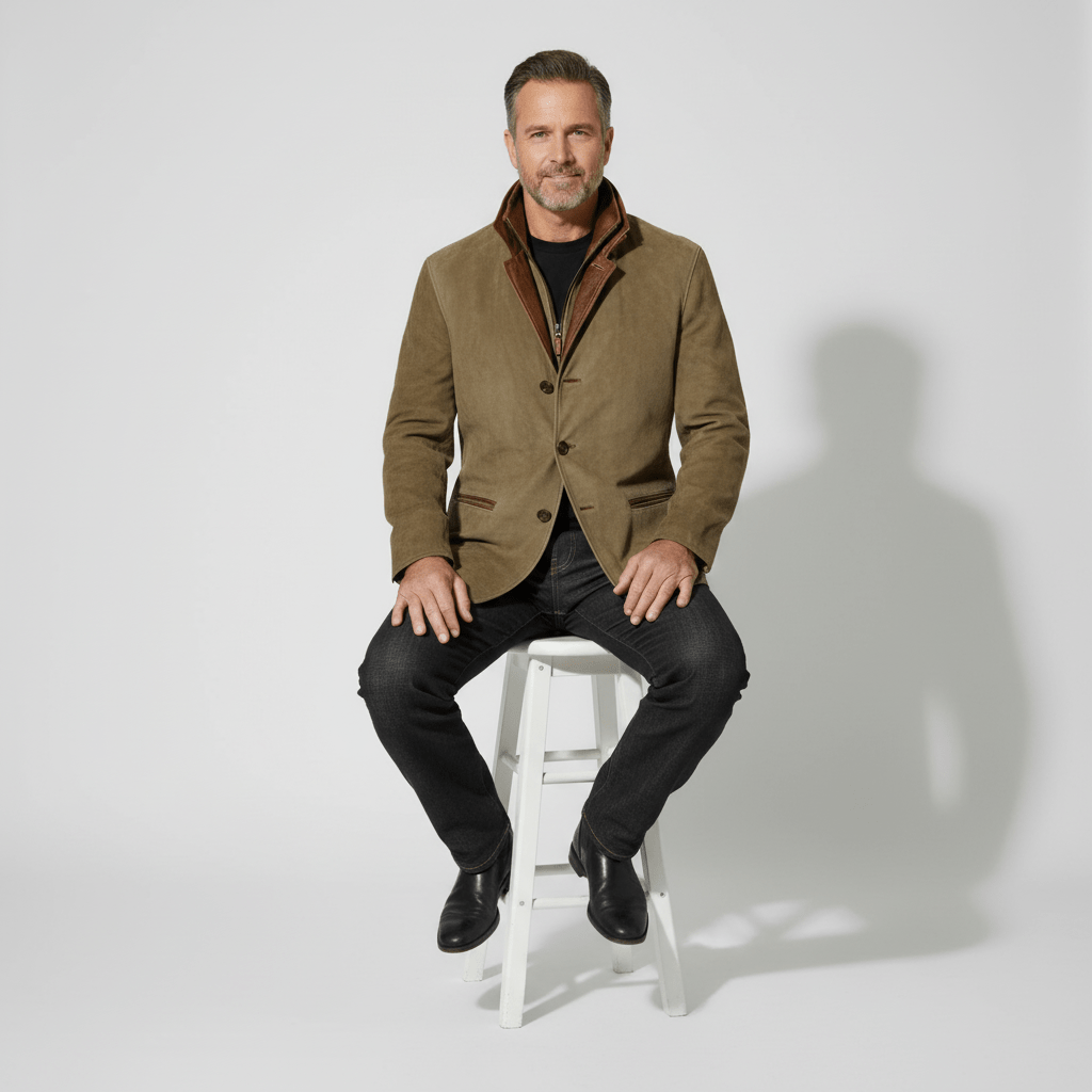 The Arlen Men’s Suede Jacket