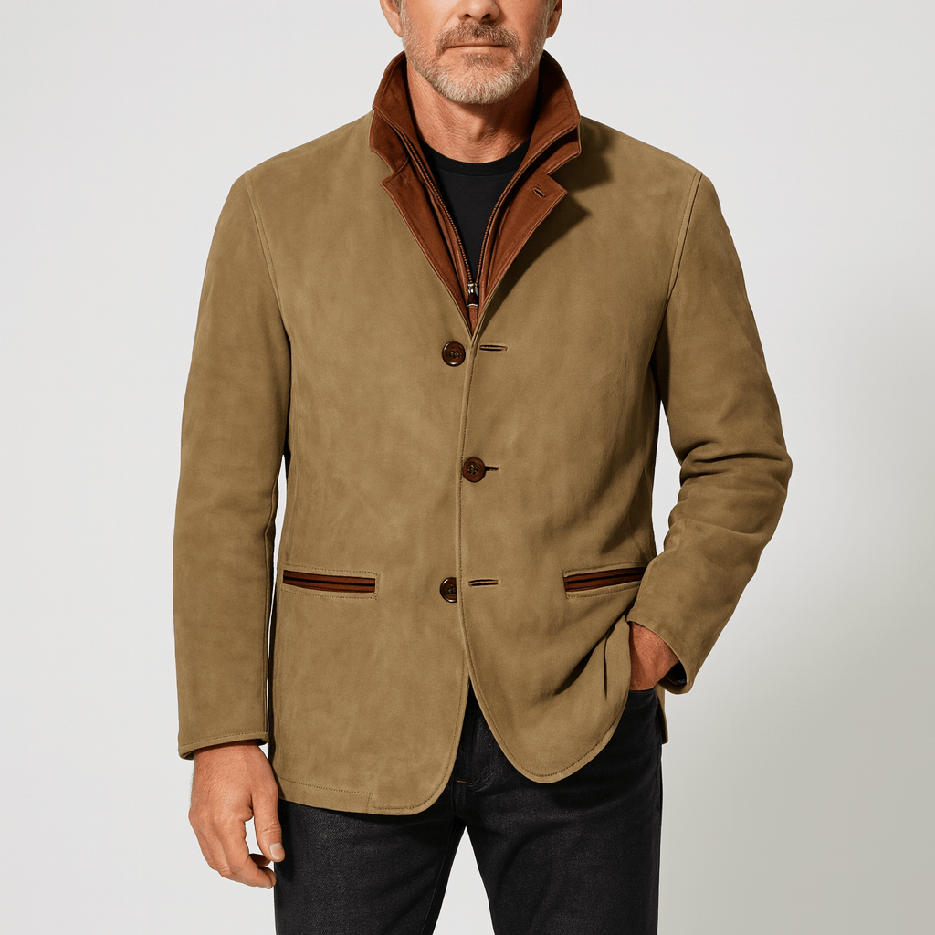 The Arlen Men’s Suede Jacket