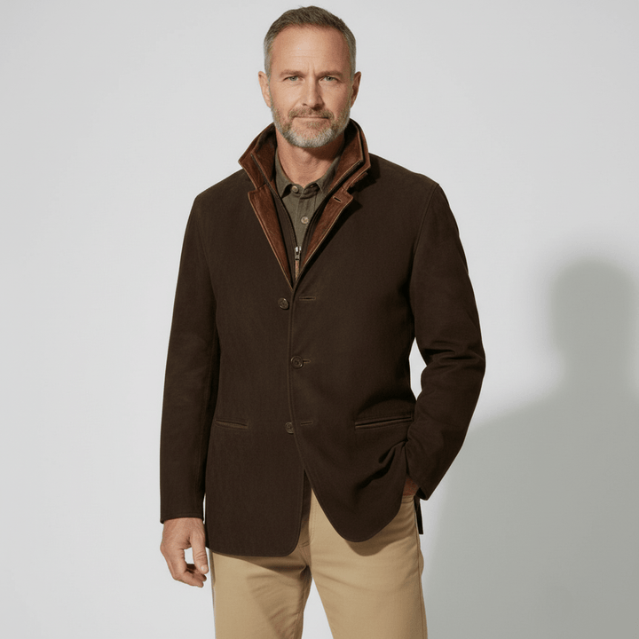 The Arlen Men’s Suede Jacket