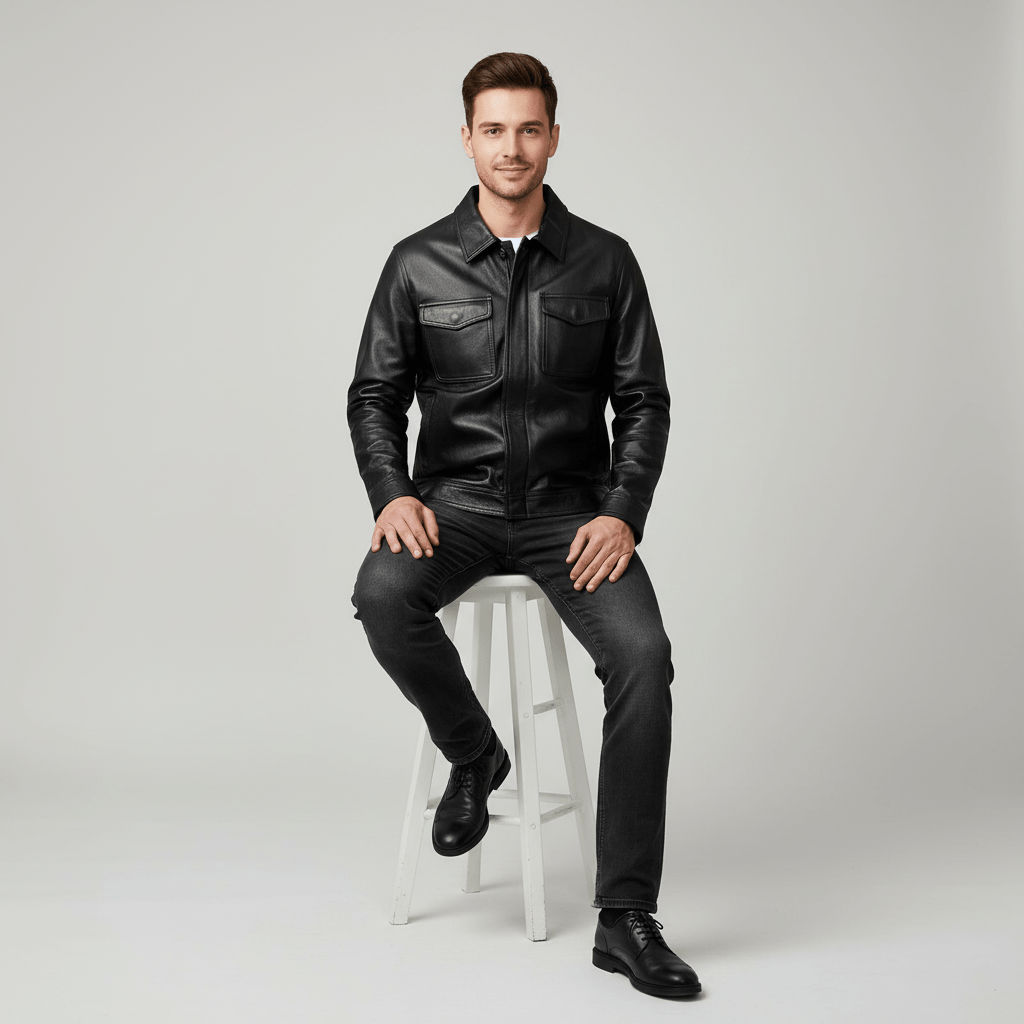 Top Cruiser Genuine Leather Jacket