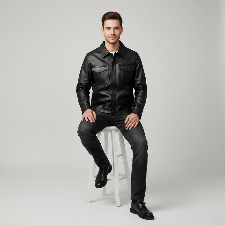 Top Cruiser Genuine Leather Jacket