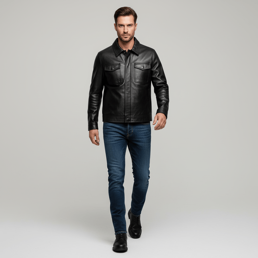 Top Cruiser Genuine Leather Jacket