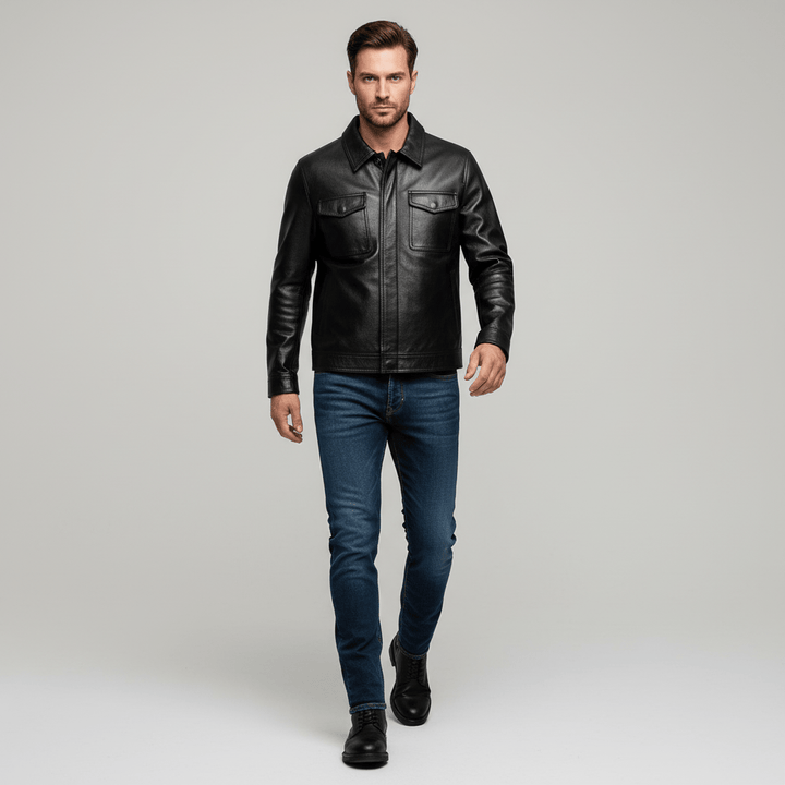 Top Cruiser Genuine Leather Jacket