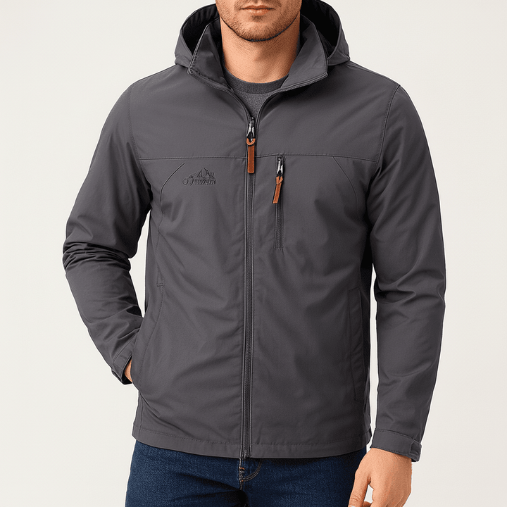 Trailward Men's Hooded Windbreaker Jacket | Waterproof
