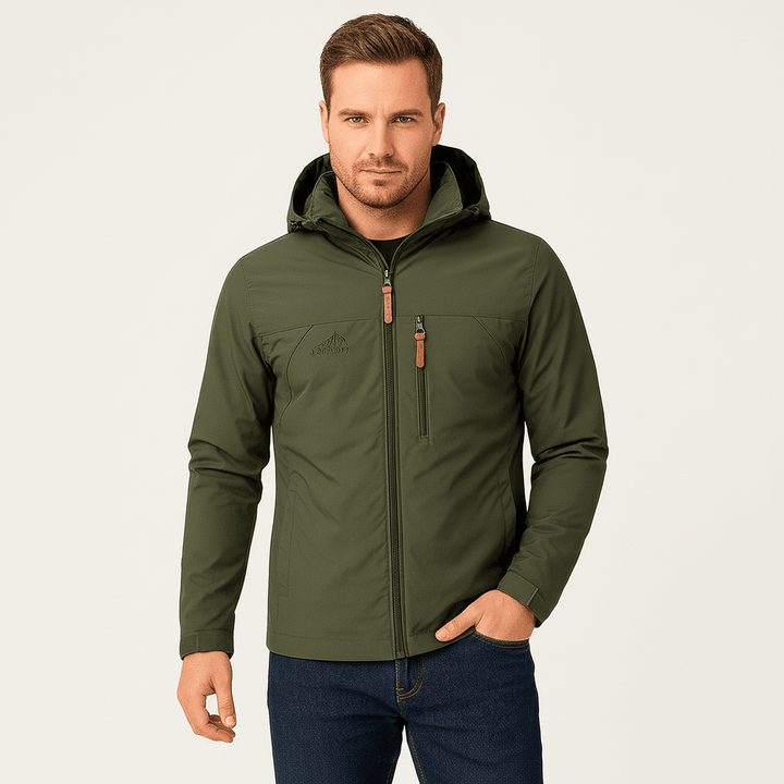 Trailward Men's Hooded Windbreaker Jacket | Waterproof
