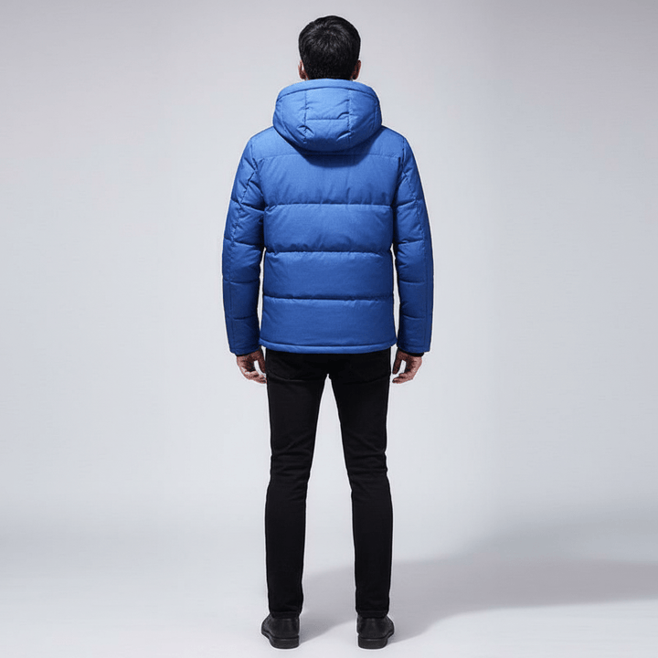 Valmor Men’s Winter Puffer Down Jacket | Long