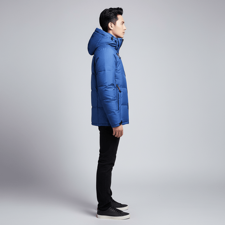 Valmor Men’s Winter Puffer Down Jacket | Long
