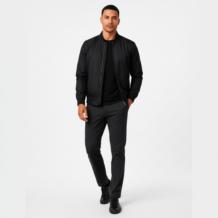 Valorfield Men's Classic Bomber Jacket