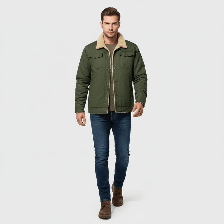 Vanguard Men's Fleece Trucker Jacket | Winter