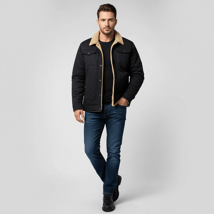 Vanguard Men's Fleece Trucker Jacket | Winter