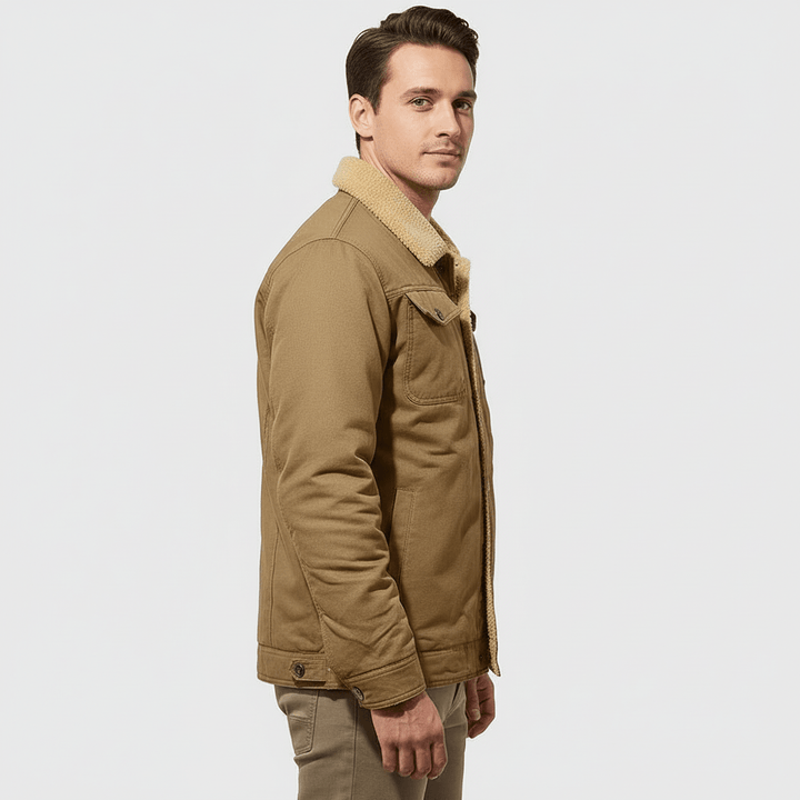 Vanguard Men's Fleece Trucker Jacket | Winter