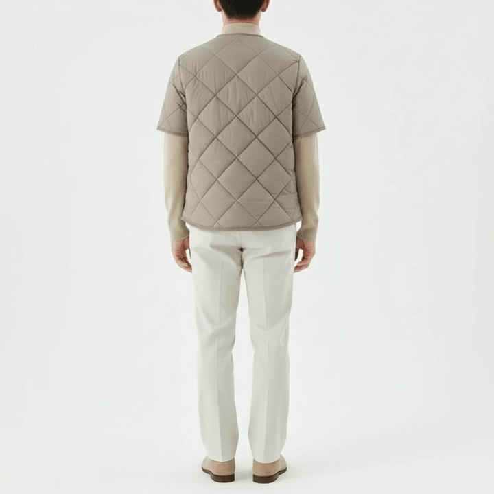 Varin Men's Versatile Quilted Vest Jacket | Winter