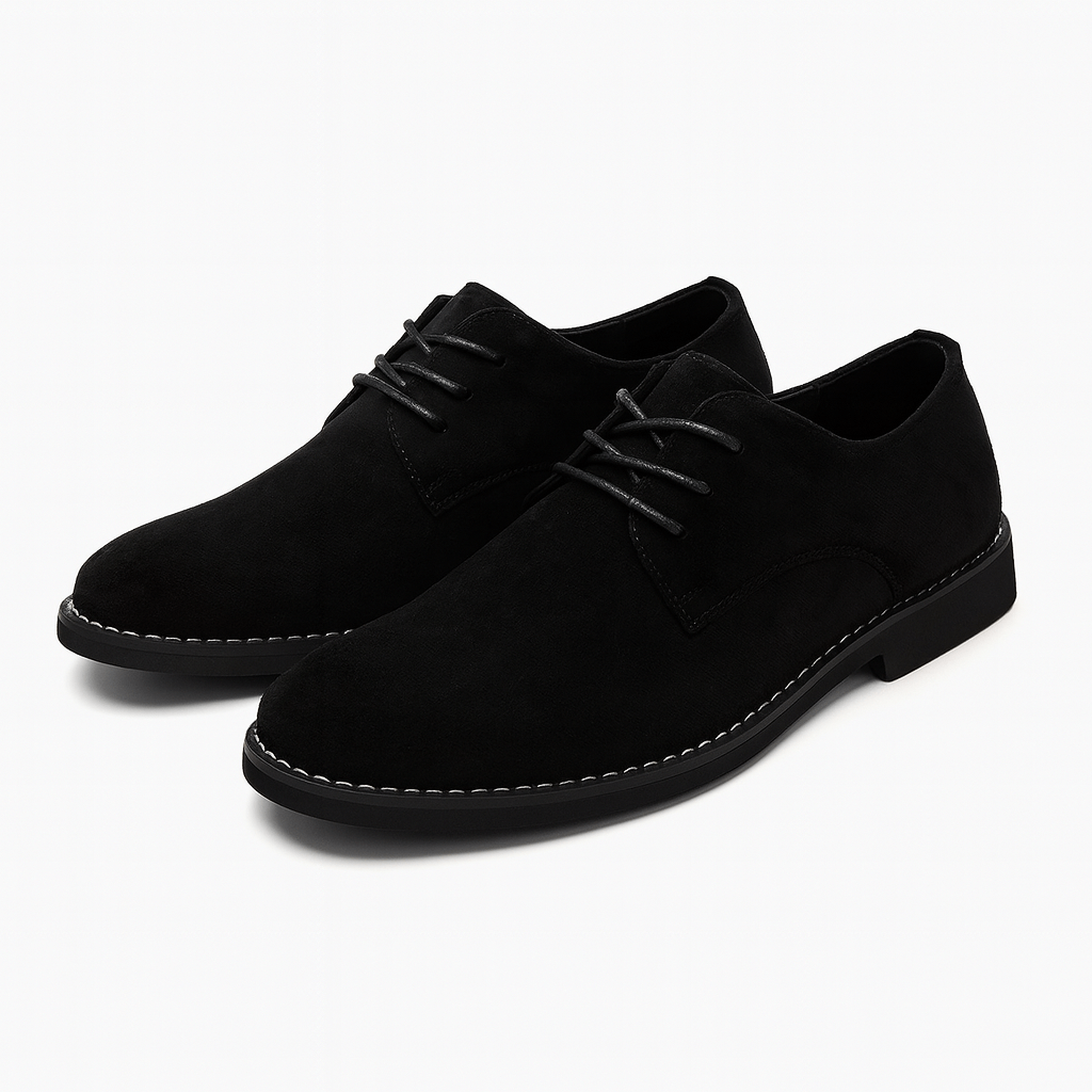 Velmor Lace Classic Suede Oxford Shoes