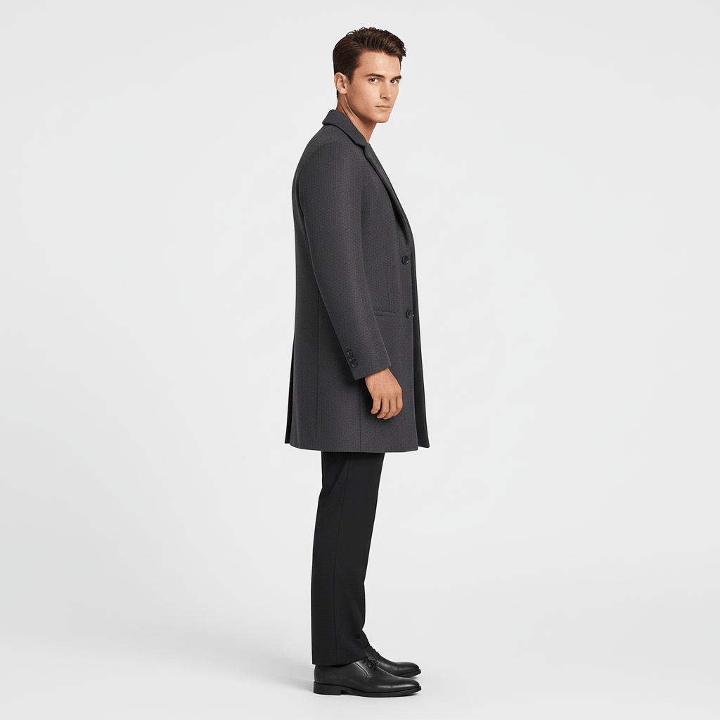 Wexford Men's Classic Tailored Overcoat