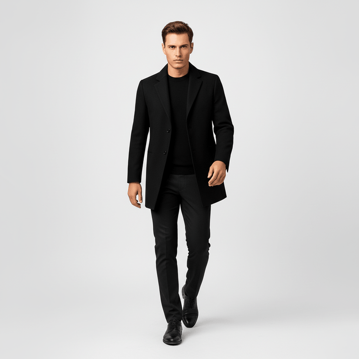 Wexford Men's Classic Tailored Overcoat